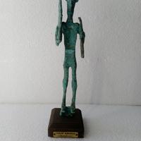 Statua in bronzo copia antica scultura
