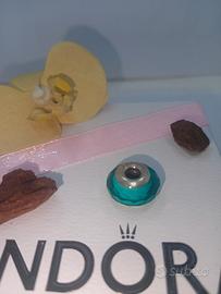 Charm Pandora originale in vetro di Murano