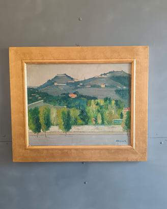 ALDO AUGUSTO BACCINETTI 1903-1990  olio su tela 