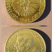 medaglia congresso eucaristico bombay 1964