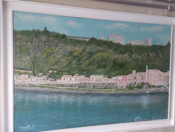 quadro s.m.la scala dipinto ad olio 