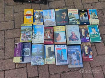 Videocassette di fim di religione e altro