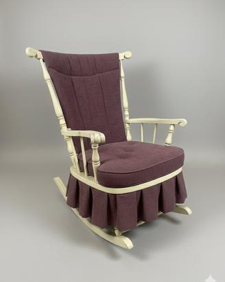 Sedia a dondolo Vintage anni 60'/70'