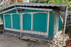 Roulotte- veranda e copertura