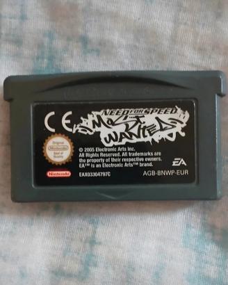 Need for Speed Most Wanted Gba