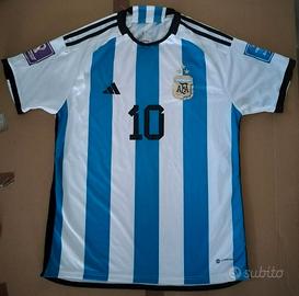 Maglia Argentina Messi 10 Adidas calcio mondiali