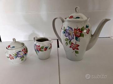 Tris servizio tè vintage Winterling Röslau Bavaria