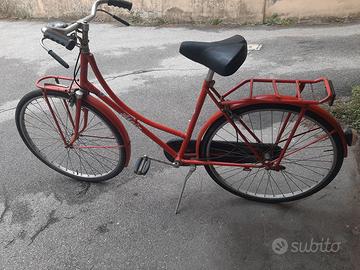 bicicletta olandesina atala rossa