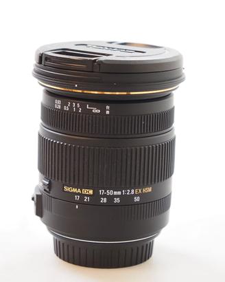 SIGMA DC 17-50F 2.8 EX HSM STABLIZZATO X CANON