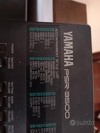 tastiera yamaha PSR 3500