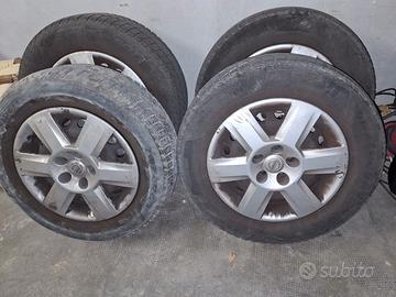 4 X CERCHI X COPRICERCHI X GOMME T nissan qashqai