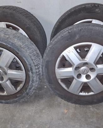 4 X CERCHI X COPRICERCHI X GOMME T nissan qashqai