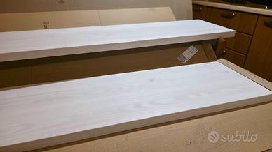 Mensole nuove in legno bellissime per arredare.