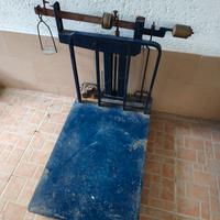 Bascula d'epoca in ferro portata 300 kg