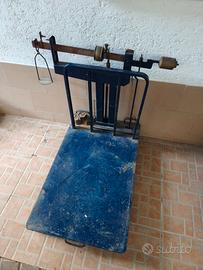Bascula d'epoca in ferro portata 300 kg