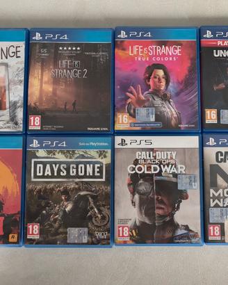 giochi PS4 e PS5