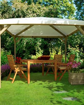 Gazebo usato dim. cm. 386x386