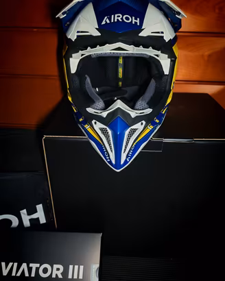 Airoh Aviator III Saber Blue Matt
