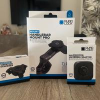 Set QuadLock Pro in CNC Supporto Telefono Moto: