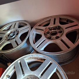 4 cerchi vw 1 ruota di scorta 