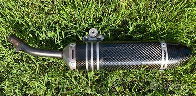 Silenziatore scalvini in carbonio per tm smr 