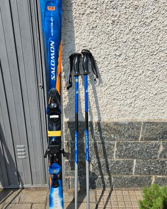 Set Sci Salomon Scrambler Spaceframe + Bastoncini