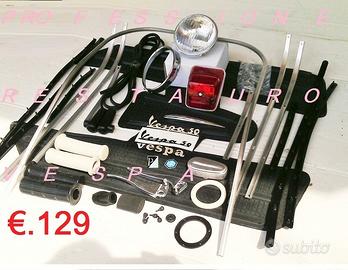 KIT RESTAURO Ricambi Vespa50 R L N FaroTondo V5A1T