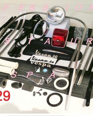 KIT RESTAURO Ricambi Vespa50 R L N FaroTondo V5A1T