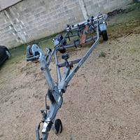 Carrello ellebi trasporto gommone/barca 750 kg