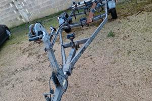 Carrello ellebi trasporto gommone/barca 750 kg