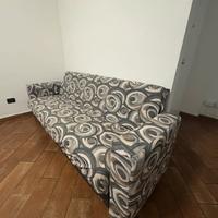 Divano letto con contenitori (piazza e mezza)