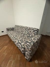Divano letto con contenitori (piazza e mezza)