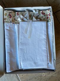 Lenzuola in lino e cotone naturale