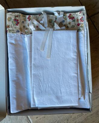Lenzuola in lino e cotone naturale