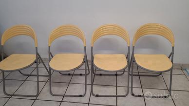 sedie seduta in plastica