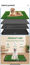 Tappetino erba per animali