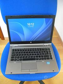 Notebook HP EliteBook 8470p – batteria 100%