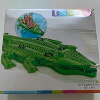 Coccodrillo gonfiabile materassino