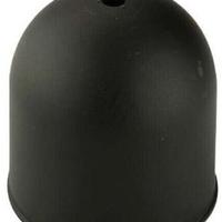 Rosone nero lampadario 7,5 cm - NUOVO 7 PEZZI