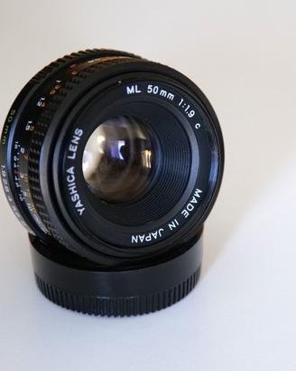 Yashica ML 50mm 1.9 C   nuovo di pacco Contax C/Y