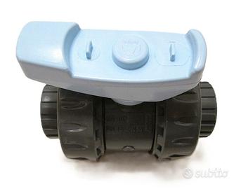 Valvola a sfera manuale PVC incollaggio FIP nuova