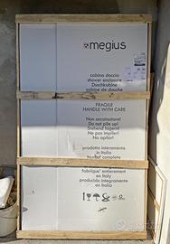 Parete doccia separè walkin Megius Eter SA0