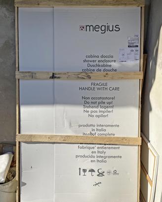 Parete doccia separè walkin Megius Eter SA0