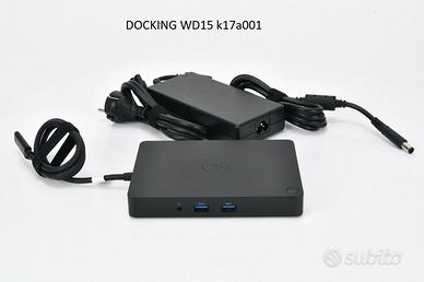 Dell Docking wd15 k17a001 + Alimentatore 130W