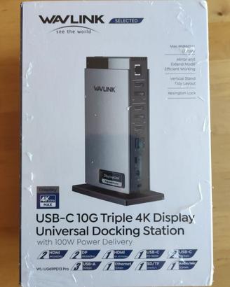 15-in-1 "Wavlink" docking station - Sigillato