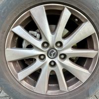 Cerchi in lega leggera originali Mazda 17 pollici