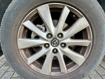 Cerchi in lega leggera originali Mazda 17 pollici