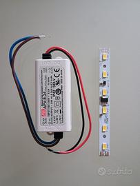 luci led + alimentatori 24v