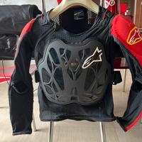 Pettorina, giacca orotettiva  per minimoto