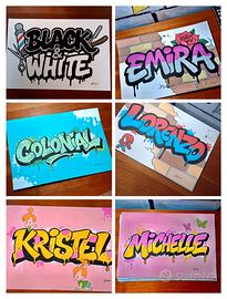 scritte personalizzate 